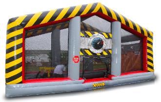 Cannonball Air Blaster Game Rental Chicago Blaster Zone Cannon Ball