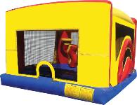 Indoor Moonwalk Bounce House Combo Rental, Chicago IL Party Rental