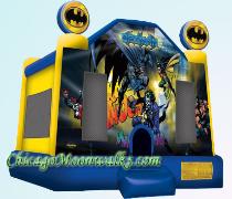 Batman Moonwalk Bounce House Inflatable Rental