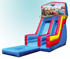 Disney Pixar Cars Waterslide With Pool
