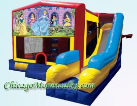 Disney Princesses Children's Inflatable Bounce House Moonwalk Rental