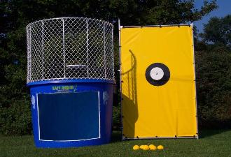 Dunk Tank Chicago  Rental, 500 Gallon Dunk tank Party rentals.  Great for Block Parties, Party Special Events, Family Reunions.