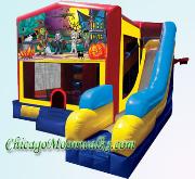 Happy Haunting Halloween Jumper Rental Chicago, Moonwalk, Bounce House